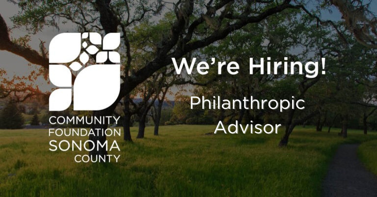We're hiring: Philanthropic Advisor