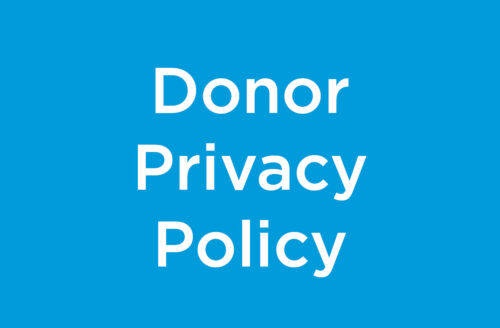 Donor Privacy Policy