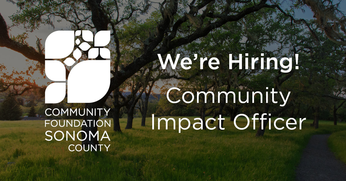 We’re hiring: Community Impact Officer