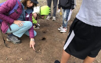 Audubon Canyon Ranch educator Liz Martins shares insights about the flora and fauna of the Bouverie Preserve with youth and mentors from the Sonoma Valley Mentoring Alliance.