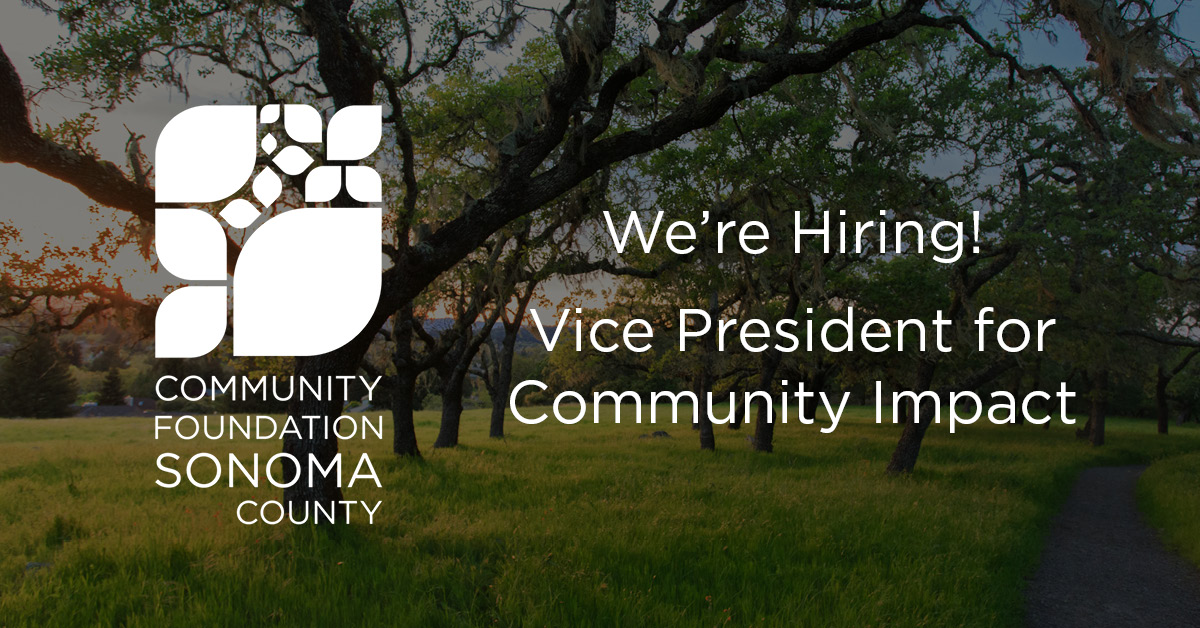 We’re hiring: Vice President for Community Impact