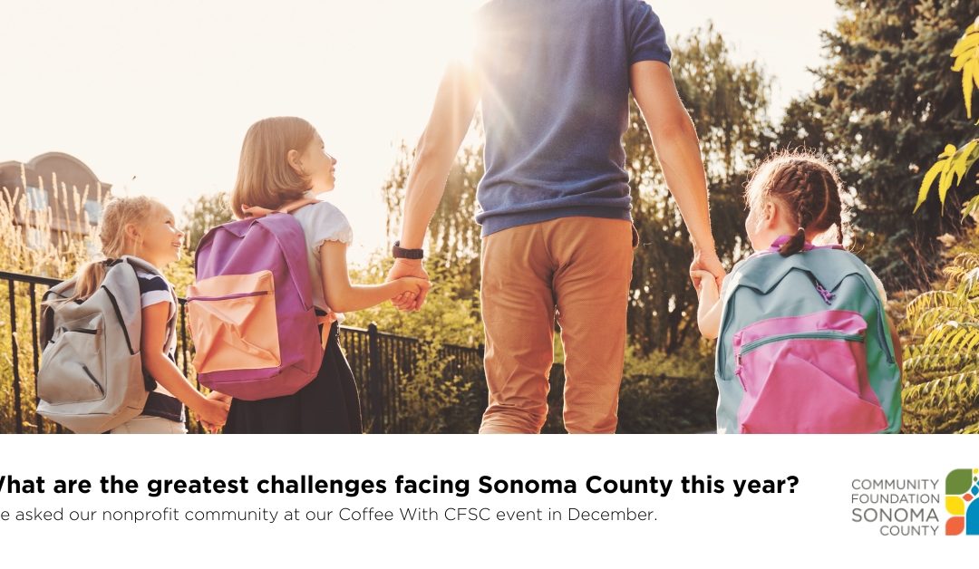 What are Sonoma County’s most pressing issues? Hear from Sonoma County Nonprofits.