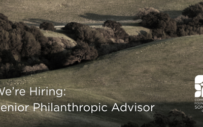 We’re Hiring: Senior Philanthropic Advisor